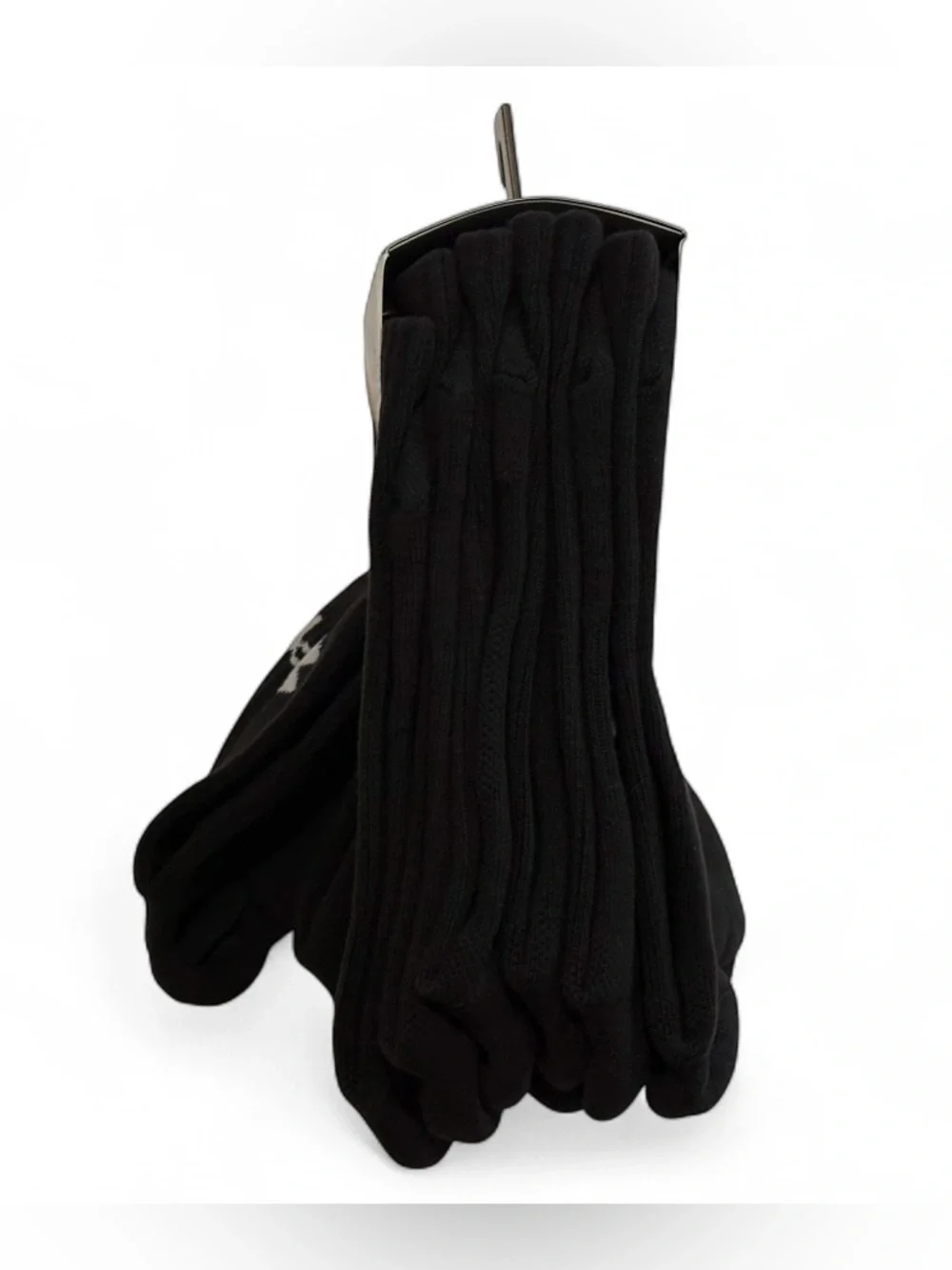 Under Armour Training cotton cushioned crew socks black 18 pairs